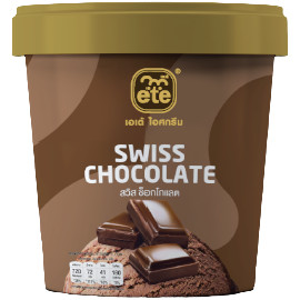 [8858492005056] Ete Swiss Chcolate 450Ml เอเต้ รสสวิสช็อกโกแลต (แพ็คสินค้าเก็บความเย็น)