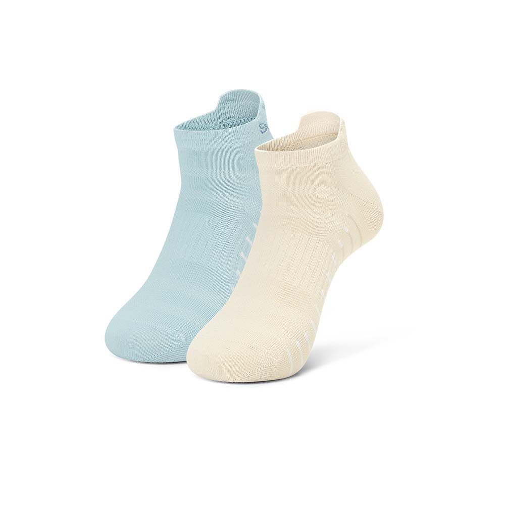Skechers สเก็ตเชอร์ส ถุงเท้าผู้หญิง Women Performance Socks Low Cut Socks (2 Pairs) - P226W160-06JS (latest)