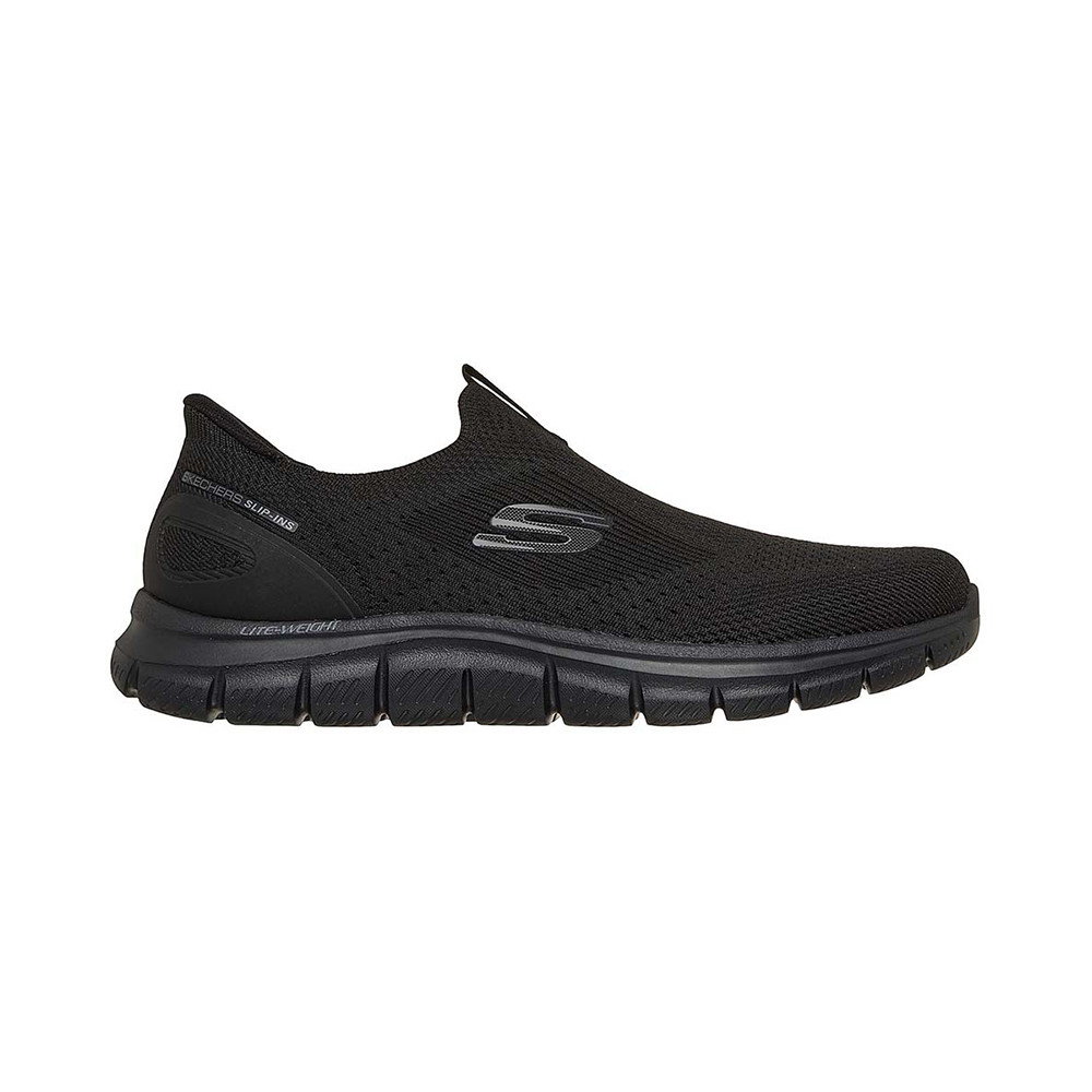 Skechers สเก็ตเชอร์ส รองเท้าลำลองผู้ชาย Men Slip-Ins Sport Track Fenor Casual Shoes - 233037-BBK (latest) — صورة 8