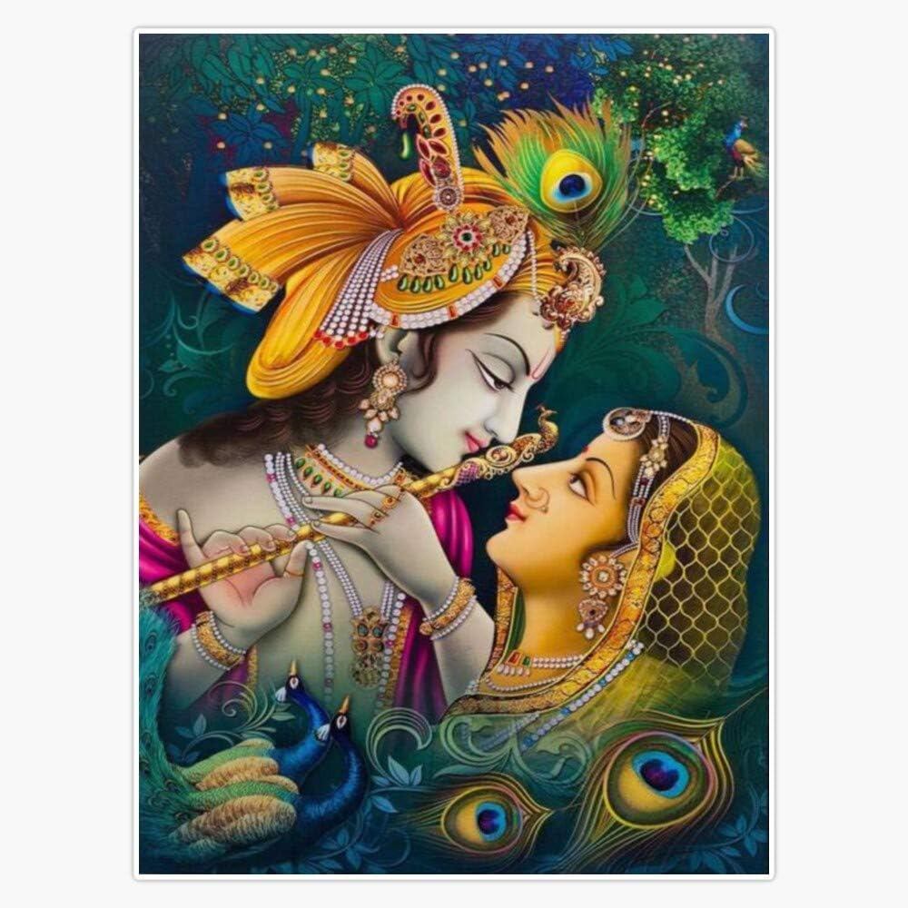 Lord Krishna/Hindu God/Krishna S สติกเกอร์ไวนิลสติกเกอร์กันชนรูปลอก 5"