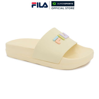 FILA Kelly รองเท้าแตะเด็ก สีเหลือง