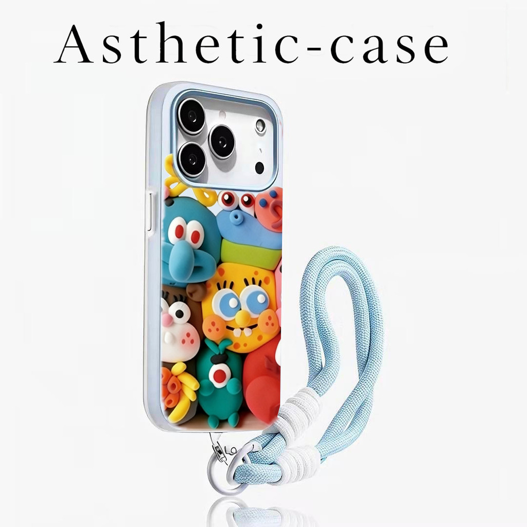 [ชุดสายรัด] Spongebob Lucucase Hp Xiaomi POCO X8 Pro Max C81 A7 Pro C75 C71 C85 C65 Xiaomi 15T Pro P