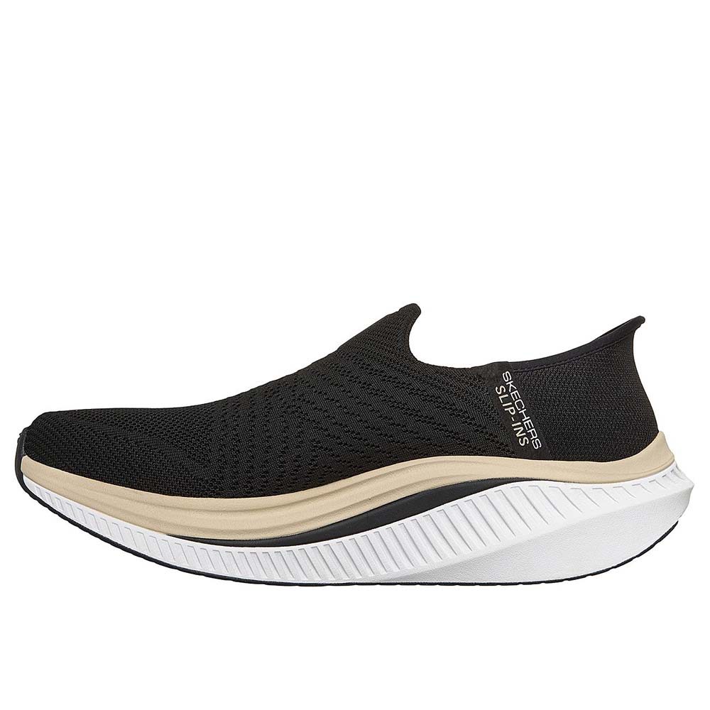 Skechers สเก็ตเชอร์ส รองเท้าผู้ชาย Men Slip-Ins GOwalk Max Cushioning Arch Fit Jasey Walking Shoes - 216353-BLK (latest) — صورة 7