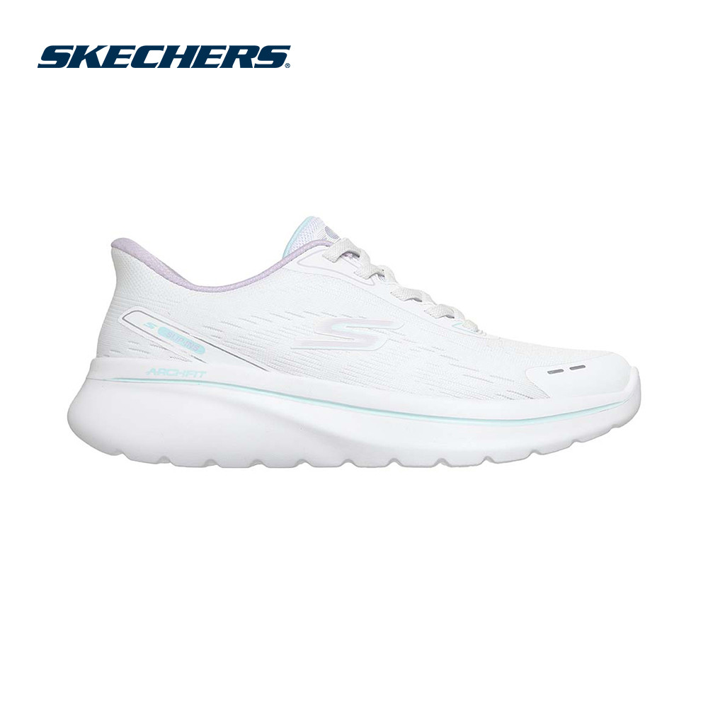 Skechers สเก็ตเชอร์ส รองเท้าผู้หญิง Womens GOwalk Arch Fit N-Joy Shoes - 125840-WLV (latest)