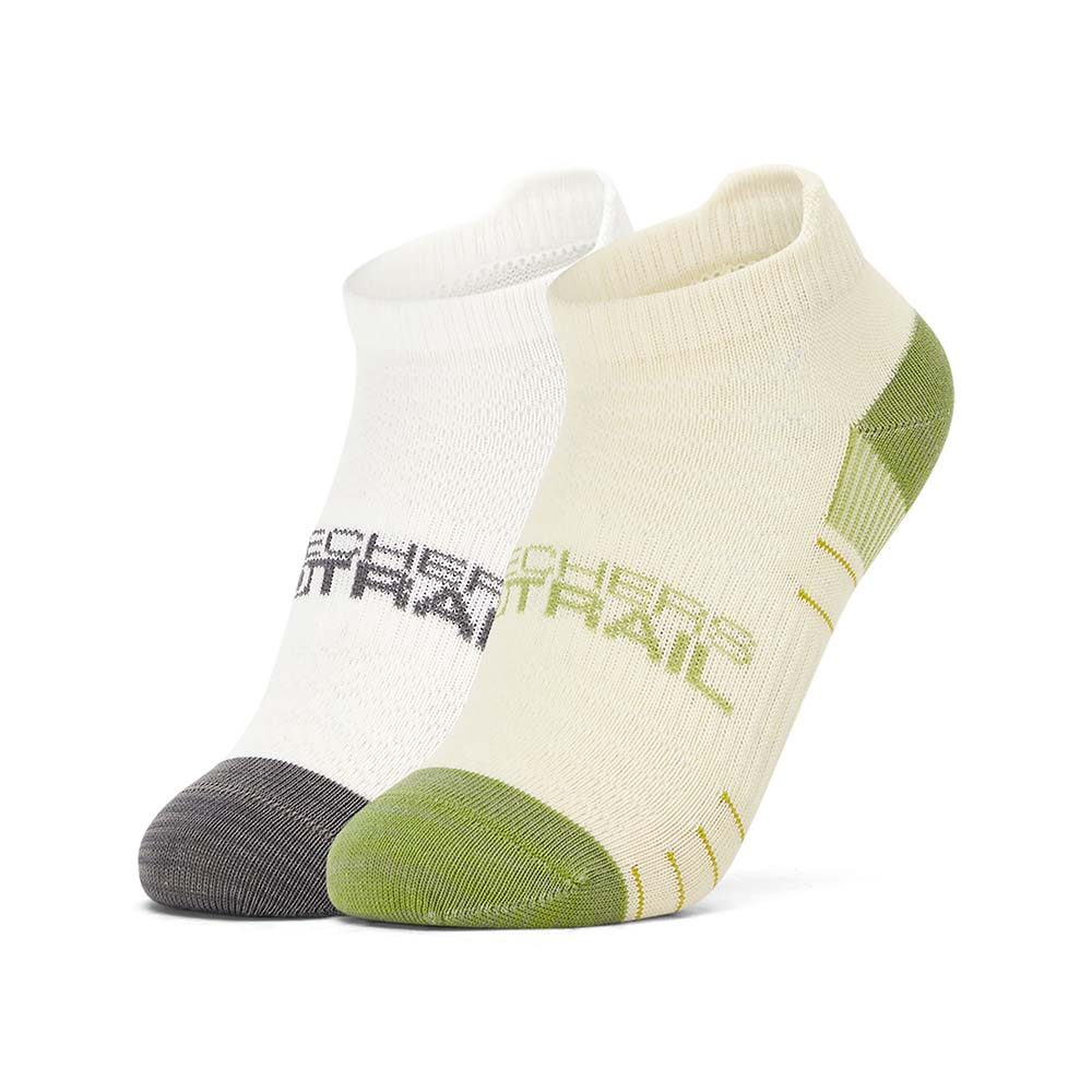 Skechers สเก็ตเชอร์ส ถุงเท้าเด็ก Kids GO Trail Performance Socks Low Cut Socks (2 Pairs) - P226K038-