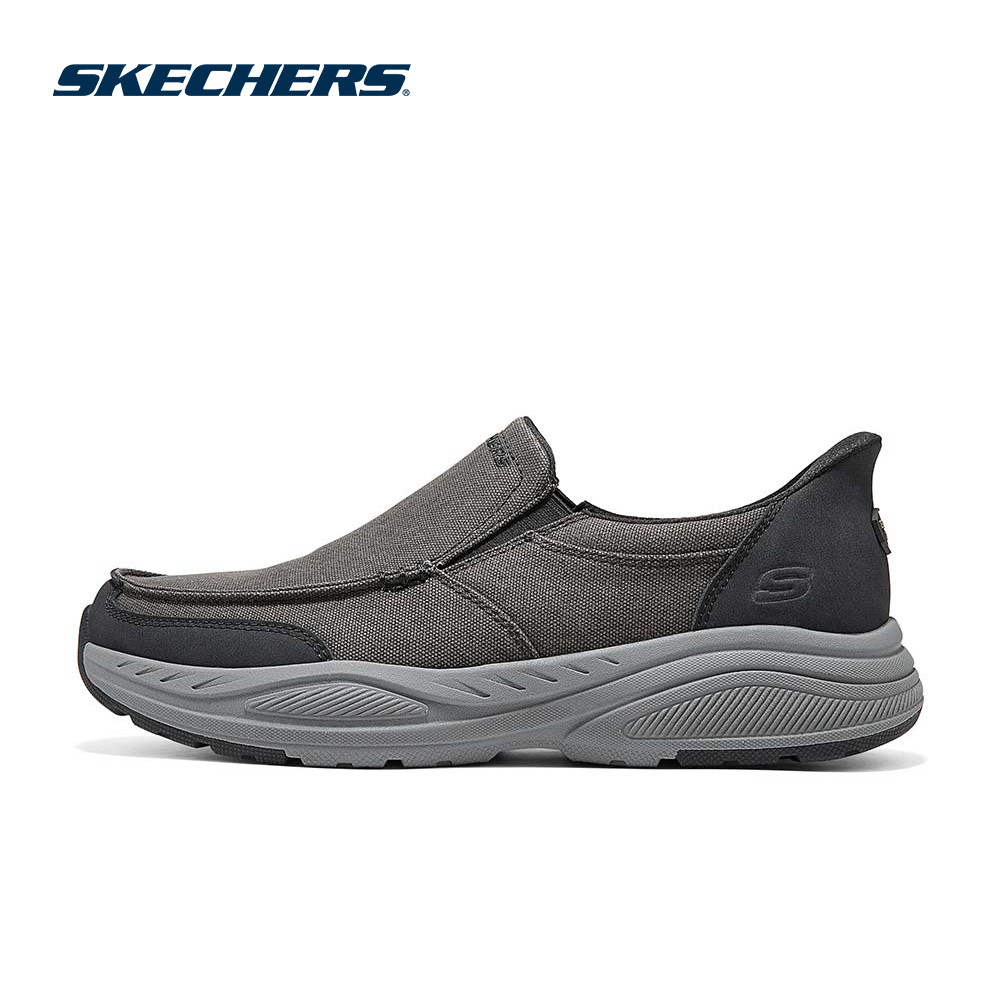 Skechersสเก็ตเชอร์ส รองเท้าผู้ชาย Men Slip-Ins Norman Shoes 