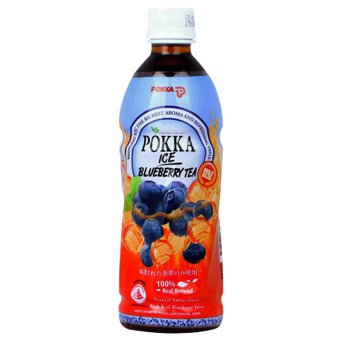 [0193004] Pokka Blueberry Tea 500Ml ป๊อกก้า ชาบลูเบอร์รี่ 500 มล.