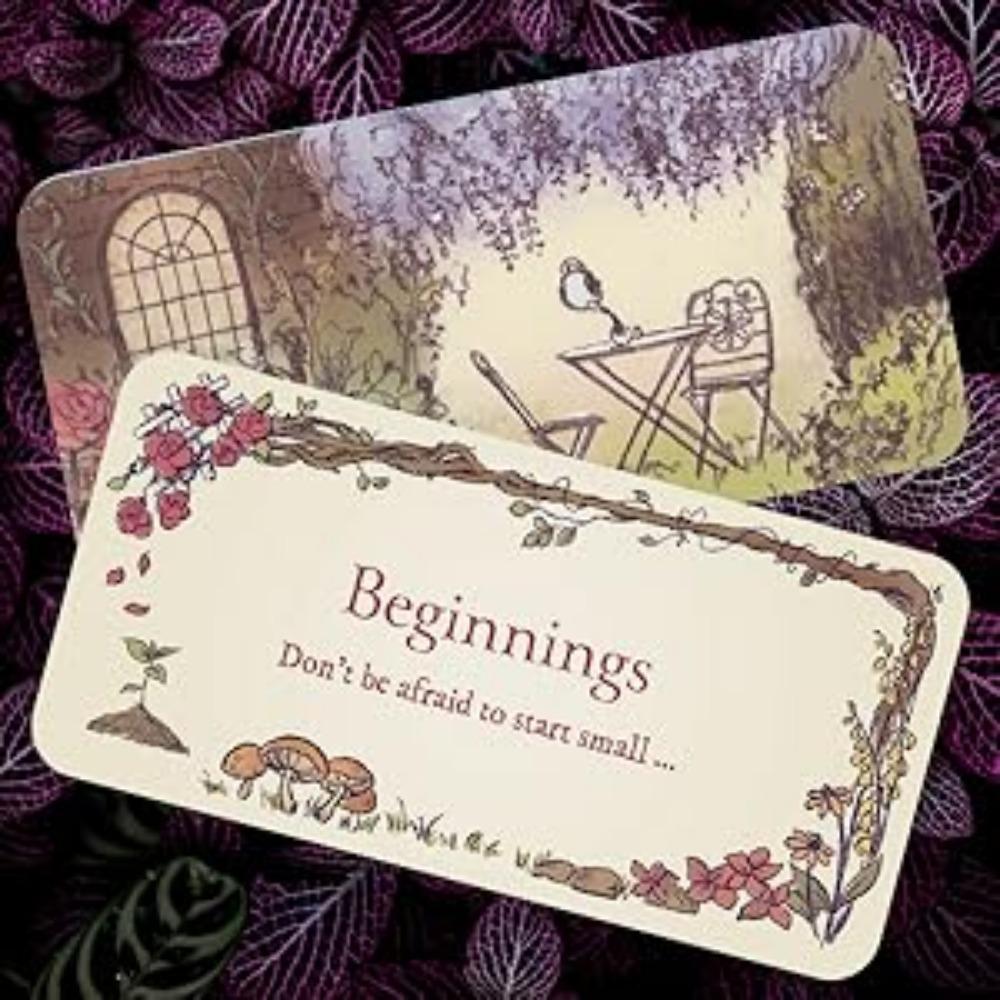10.5*6ซม. Secret Garden 40 การ์ดมีเสน่ห์มีป้ายเล็กและกําลังใจไม่พอใจกับ Magic จาก Garden