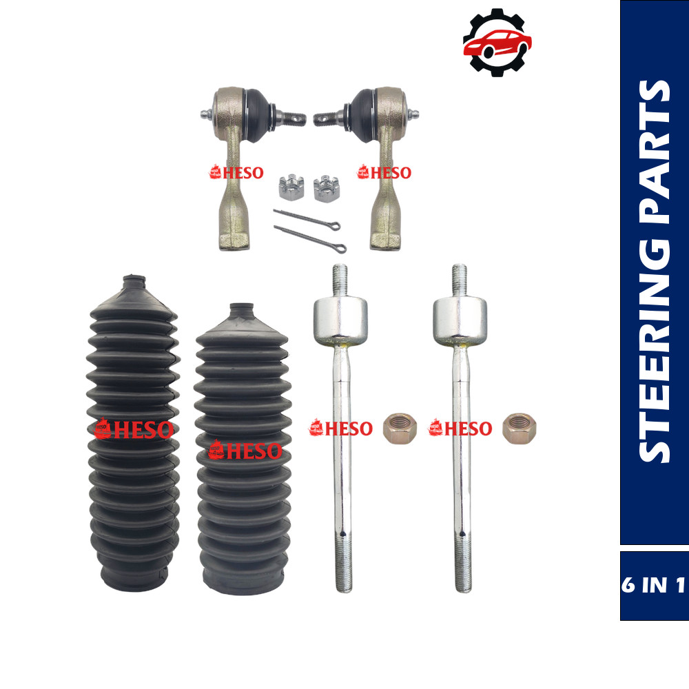 6 IN 1 HESO RACK END TIE ROD END STEERING COVER PERODUA KANCIL 660 CC EF CL SOHC AUTO KANCIL 660 CC 