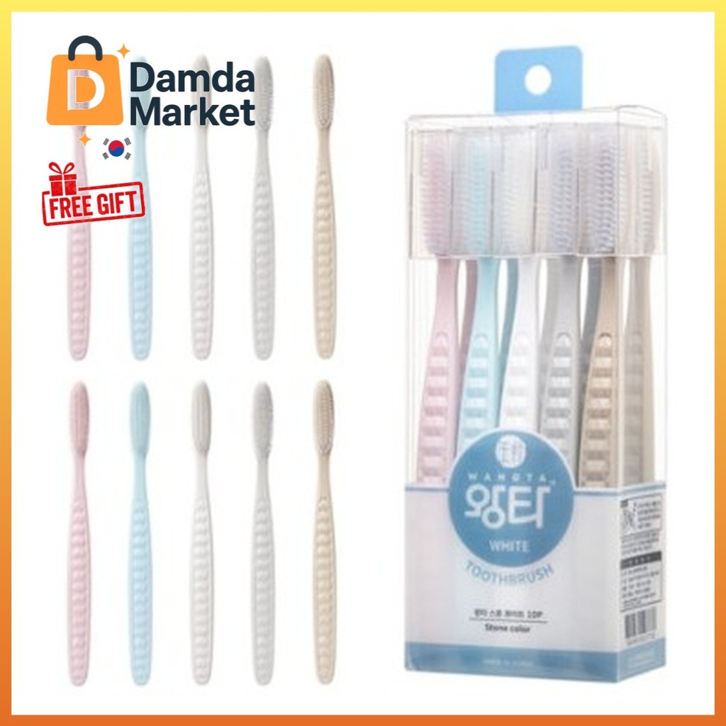 WANGTA แปรงสีฟัน 10 ชิ้น