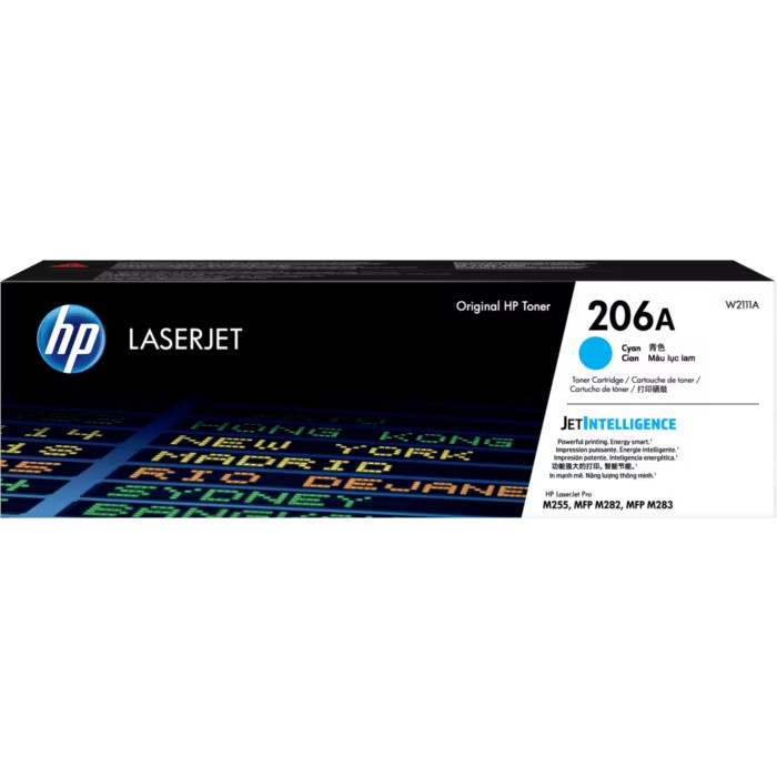 HP 206A Cyan (รหัสสินค้า HPI-W2111A)