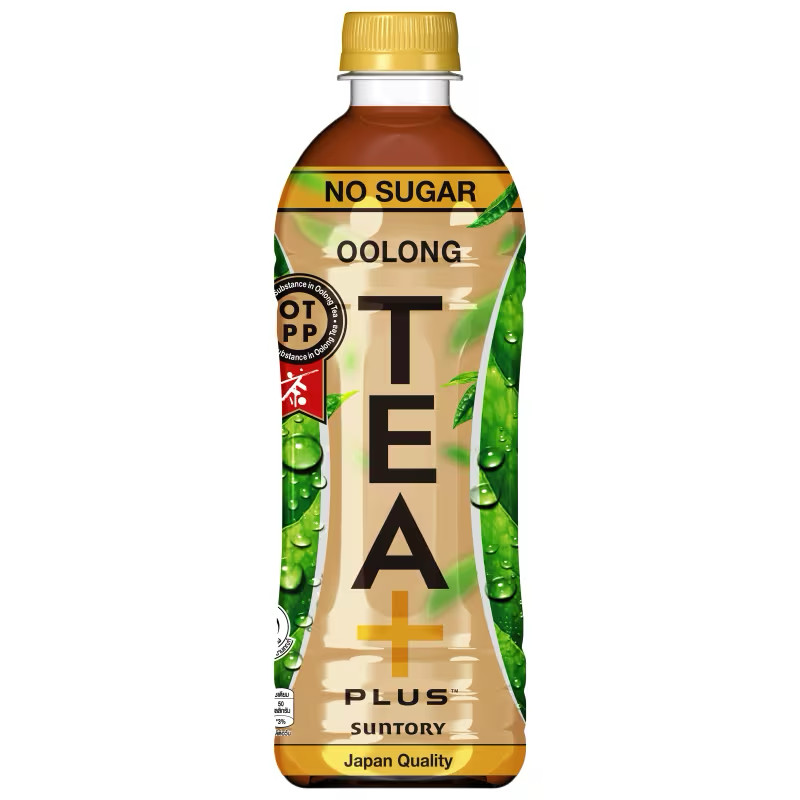 [8858998589289] Tea Plus Oolong No Sugar 500 Ml. ที พลัส ชาอูหลงไม่มีน้ำตาล 500 มล.