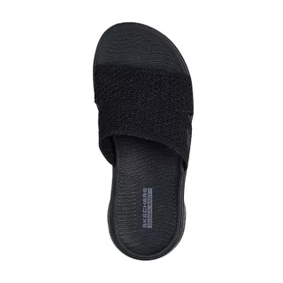 Skechers สเก็ตเชอร์ส รองเท้าแตะผู้หญิง Women Wide Fit On-The-GO GOwalk Flex Walking Sandals - 141449W-BBK (latest)