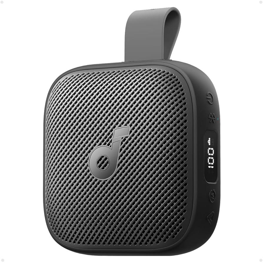 Anker Soundcore 3 ลำโพงบลูทูธ พร้อมไดรเวอร์ไทเทเนียมบริสุทธิ์ สีดำ, น้ำเงิน, แดง, เทา
