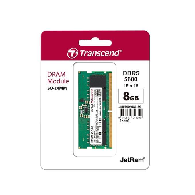 แรม RAM 8GB JM DDR5 5600 SO-DIMM 1Rx16 1Gx16
