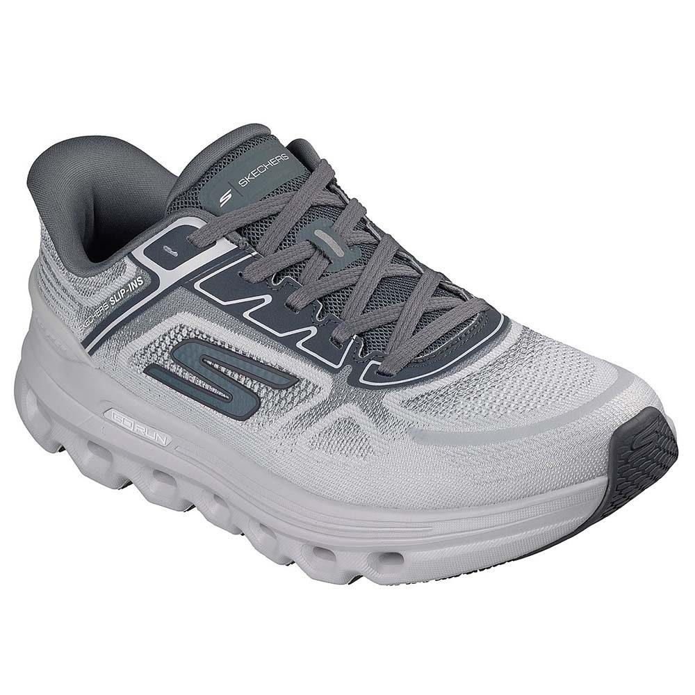 Skechers สเก็ตเชอร์ส รองเท้าวิ่งผู้ชาย Men Slip-Ins GOrun Glide-Step Arch Fit Running Shoes - 221120-GRY (latest) — صورة 4