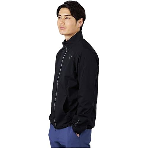 Mizuno Golf Wear Nexlite Air Stretch Blouson Cotton Water Repellent Lightweight E2MEC505 09 Black Me