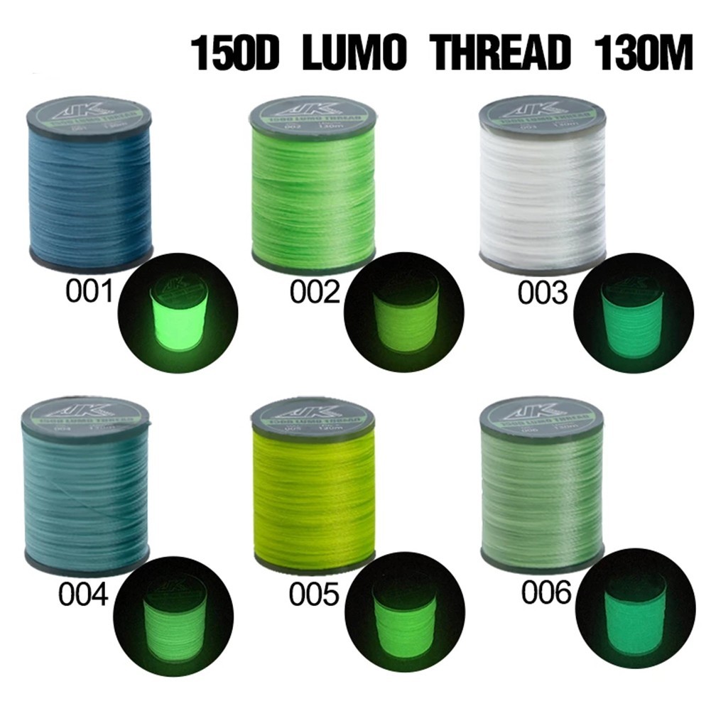 ด้ายทําปลาปลอม 150D สีสันหลากหลาย สำหรับงาน DIY และการยึด훅 – โปรปัง