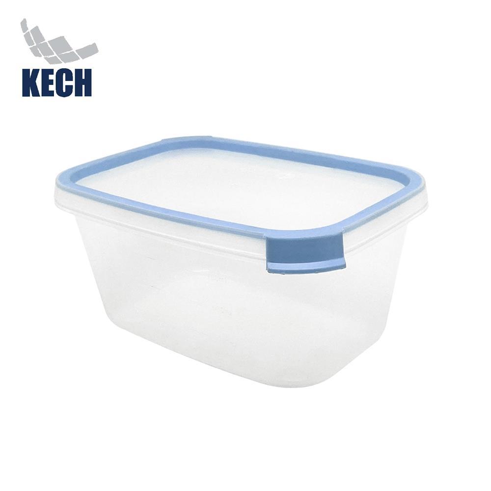 KECH กล่องอาหารเหลี่ยม 1 ลิตร  NEAT สีฟ้า จัดส่งโดย HomePro