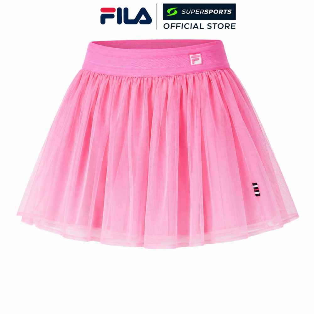 FILA Mesh กระโปรงกางเกงออกกำลังกายผู้หญิง