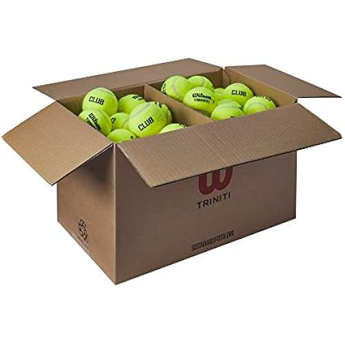 Wilson Hard tennis ball TRINITI CLUB TBALL 72 balls per box Yellow WR8201501001