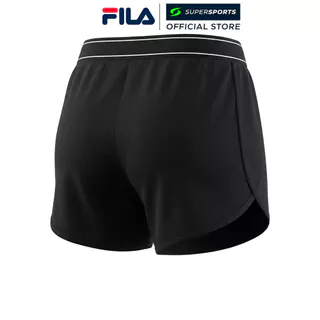 FILA Black กางเกงวิ่งขาสั้นผู้หญิง