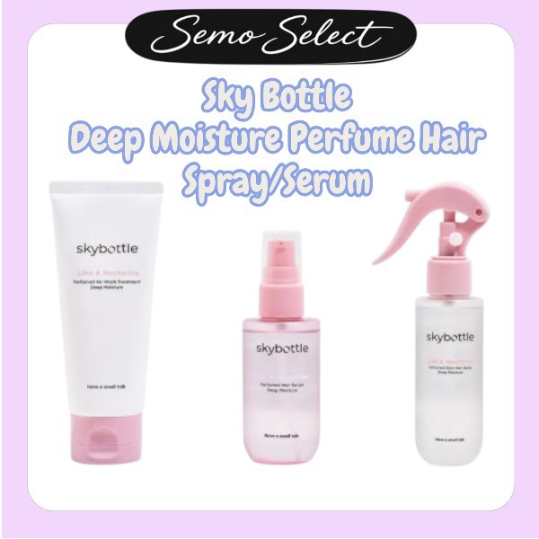 Sky Bottle [Sky Bottle] สเปรย์แต่งผม Deep Moisture Silky 100ml 2types / เซรั่มบํารุงผม 65ml 2types