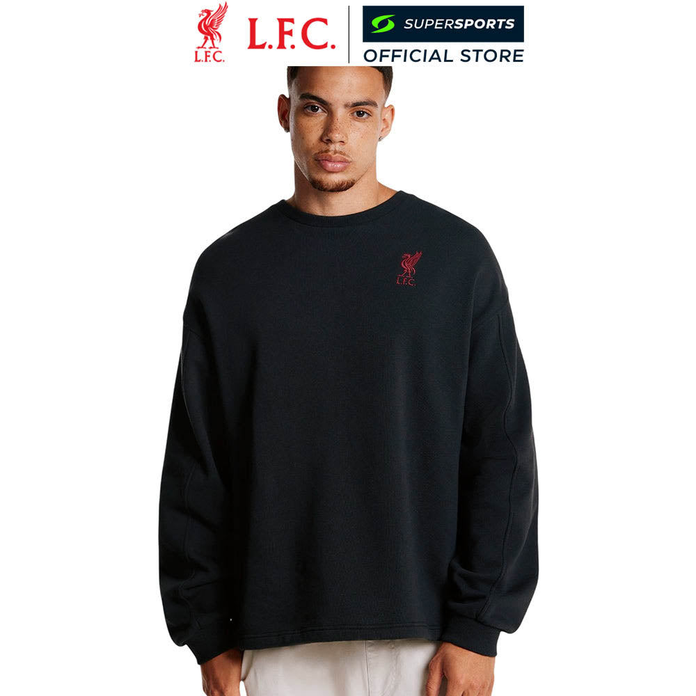 LFC YNWA Oversized เสื้อลำลองแขนยาวผู้ชาย