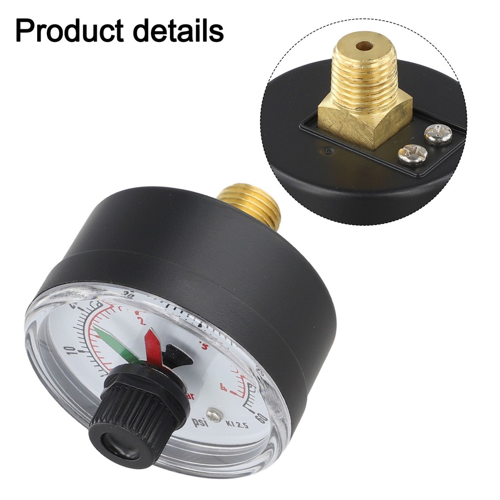 SMARTCHOICEECX2712B1 เปลี่ยน Axial Pressure Gauge สําหรับ Hayward Pool Filters พร้อมสําหรับ Dial❀ ราคา ถูกที่สุด ดีลบีเคเค แกลเลอรีภาพที่ 9