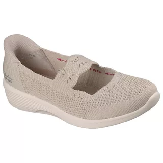 Skechers สเก็ตเชอร์ส รองเท้าผู้หญิง Women Slip-Ins Modern Comfort Arya Subtle Gleam Shoes - 159405-NAT (latest)