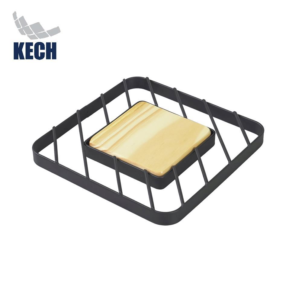 KECH ที่รองภาชนะร้อนเหลี่ยม  T-CHART สีดำ จัดส่งโดย HomePro