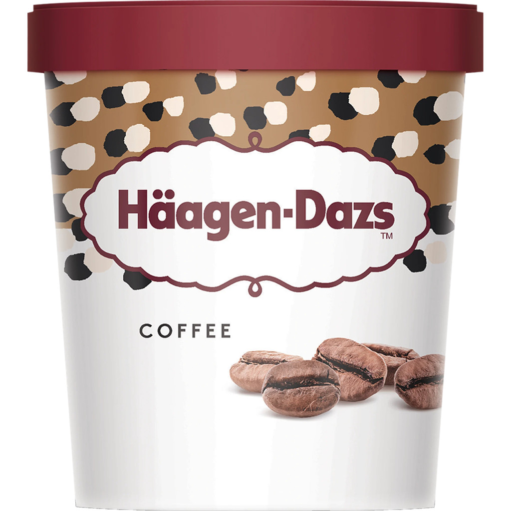 [074570032051] Haagen-Dazs Coffee 473 Ml. ฮาเก้น-ดาส รสกาแฟ (แพ็คสินค้าเก็บความเย็น)