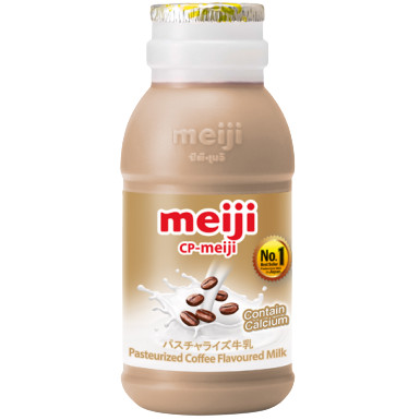 [8850329120512] Meiji Coffee Milk 200 Cc. (108) เมจิ พาสเจอร์ไรส์ รสกาแฟ 200 ซีซี