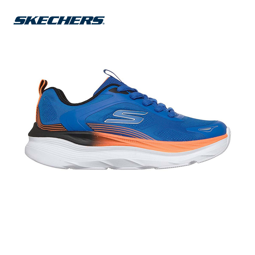 Skechers สเก็ตเชอร์ส รองเท้าเด็กผู้ชาย Boys Max Run Pacewaver Shoes - 405146L-BLOR Air-Cooled Goga Mat (latest)