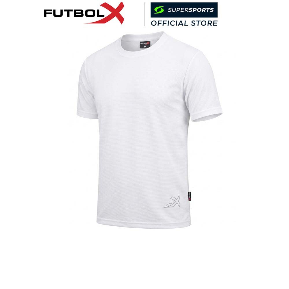FUTBOLX White เสื้อยืดผู้ชาย สีขาว