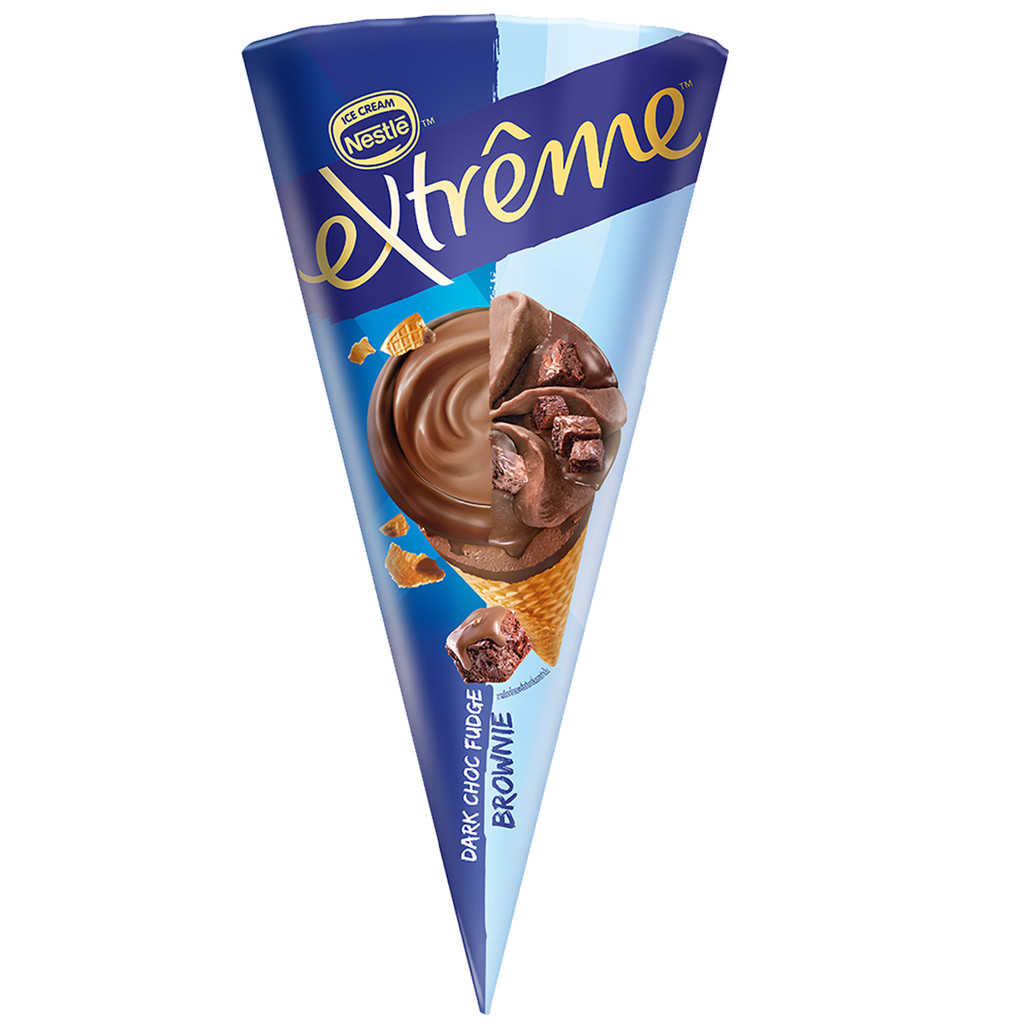 [8850125009264] Extreme Double Choc Brownie 70G. เอ็กซ์ตรีม รสดับเบิล ช็อก บราวนี่ (แพ็คสินค้าเก็บความเย็น)