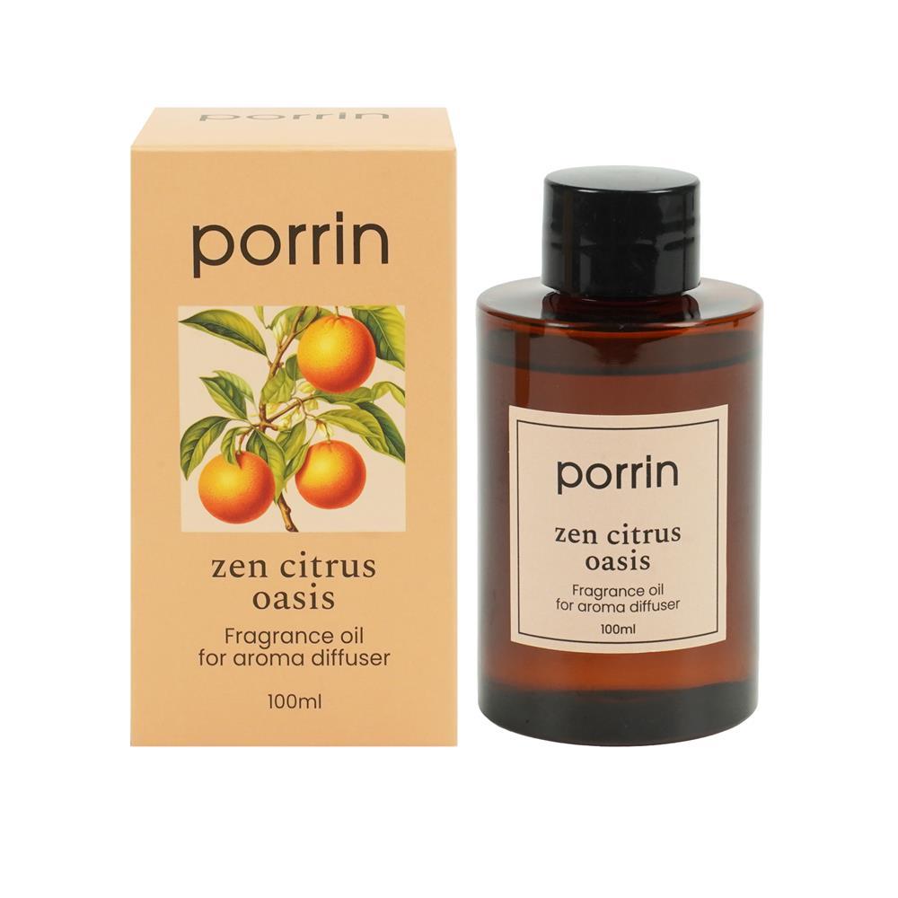 PORRIN น้ำมันหอมระเหย 100 มล. ZEN CITRUS OASIS จัดส่งโดย HomePro