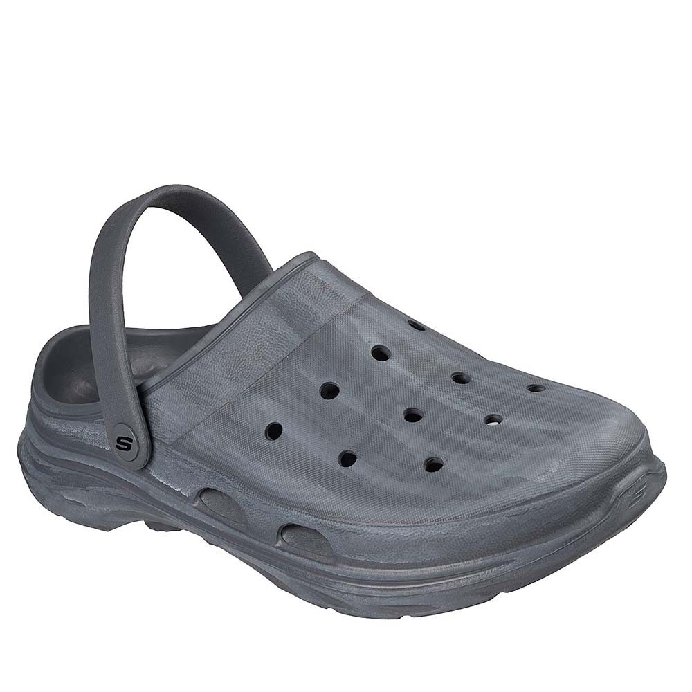 Skechers สเก็ตเชอร์ส รองเท้าผู้ชาย Men Foamies GOwalk 7 Shoreline Shoes - 243286-CHAR (latest) — صورة 3