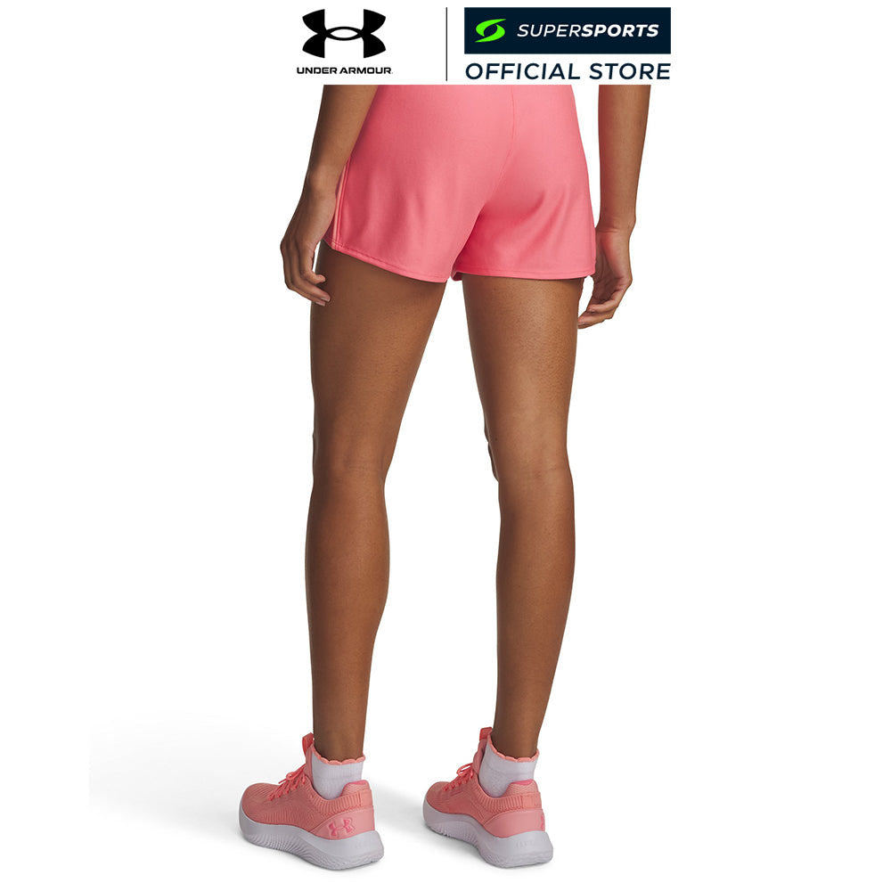 UNDER ARMOUR Tech™ Play Up 3" กางเกงออกกำลังกายขาสั้นผู้หญิง — صورة 4