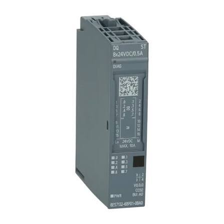 โมดูลดิจิตอลเอาต์พุต Siemens SIMATIC ET 200SP รุ่น 6ES7132-6BF01-0AA0 (DQ 8x 24V DC/0.5A Basic)