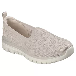 Skechers สเก็ตเชอร์ส รองเท้าผู้หญิง Women Modern Comfort Graceful Silent Charm Shoes - 100964-NAT (latest)