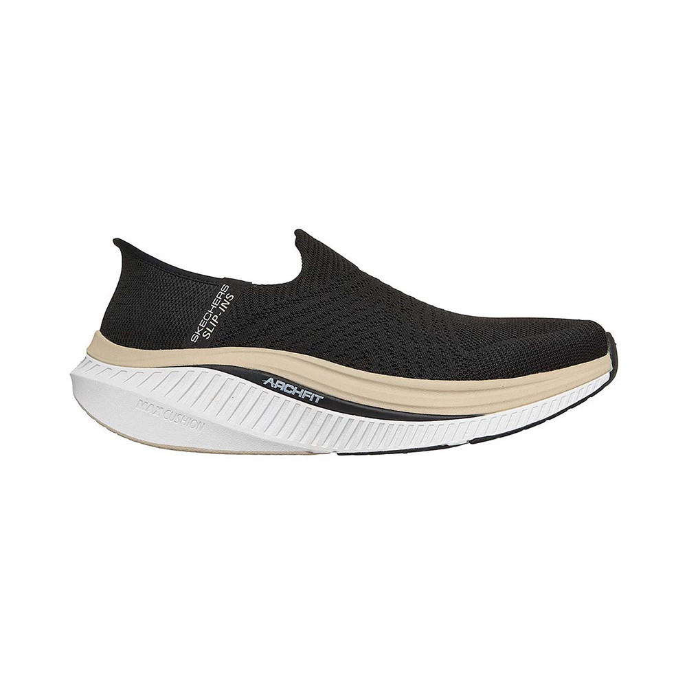 Skechers สเก็ตเชอร์ส รองเท้าผู้ชาย Men Slip-Ins GOwalk Max Cushioning Arch Fit Jasey Walking Shoes - 216353-BLK (latest) — صورة 3