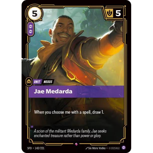 Jae Medarda 142/221 - Riftbound Spiritsake