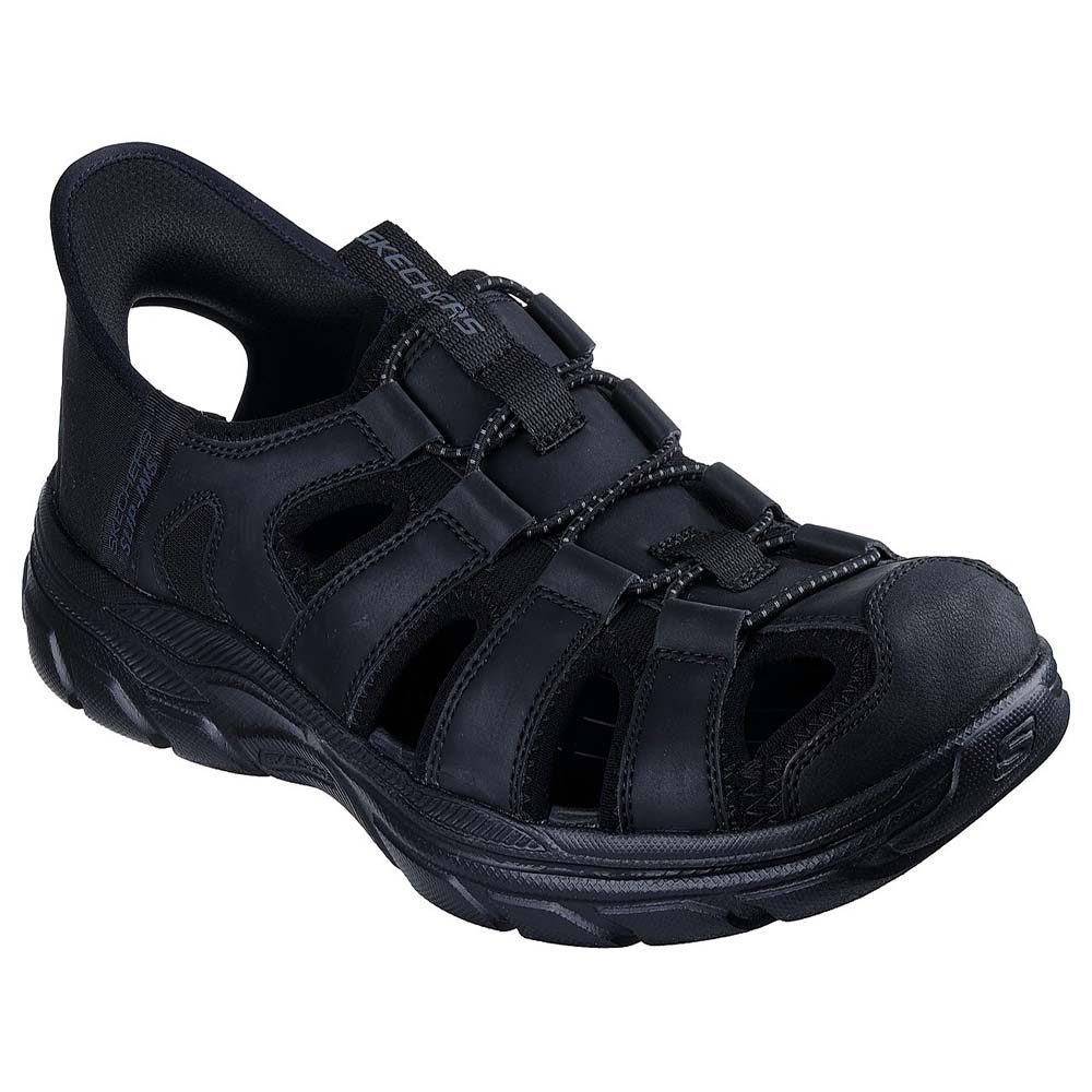 Skechers สเก็ตเชอร์ส รองเท้าลำลองผู้ชาย Men Slip-Ins USA Revolted SS Casual Shoes - 205182-BBK (latest) — صورة 4