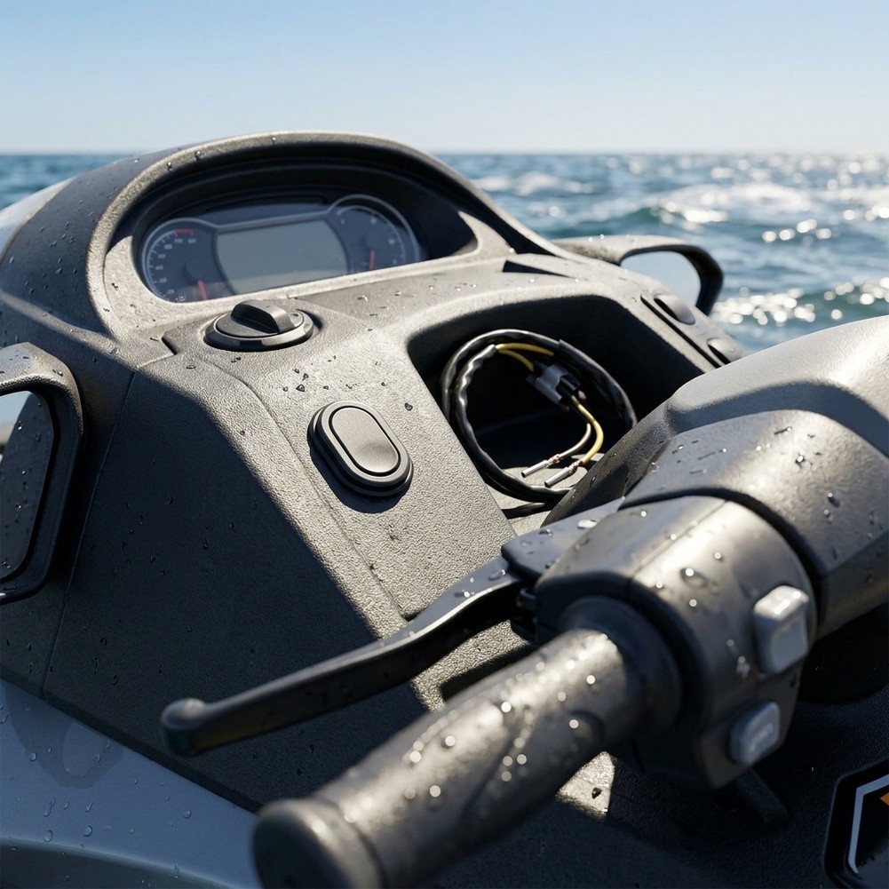 สวิตช์ปุ่มหยุด8ใหม่ 278001733 เข้ากันได้กับ Seadoo สําหรับ RXP/GTX/RXT/GTI