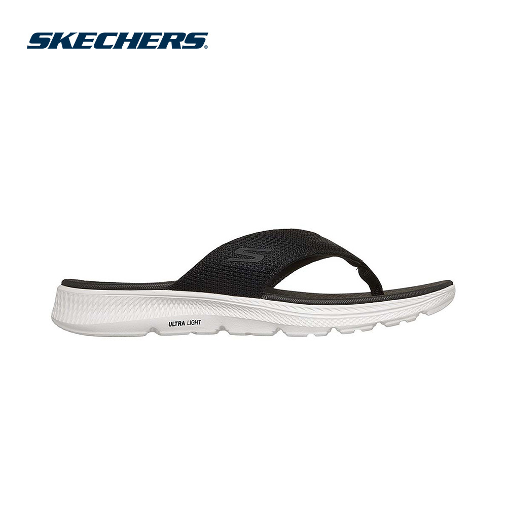 Skechers สเก็ตเชอร์ส รองเท้าแตะผู้ชาย Men On-The-GO GO Consistent Sandal 2.0 Kaden Walking Sandals - 229413-BLK (latest)
