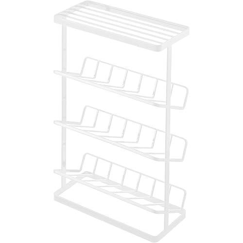 Yamazaki Bath Bottle Rack Tower White 2909