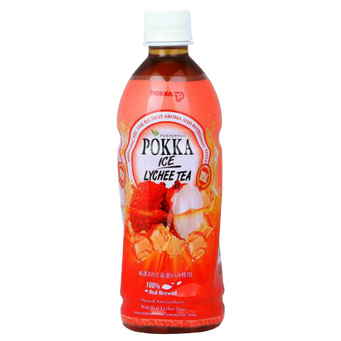 [0193005] Pokka Lychee Tea 500Ml ป๊อกก้า ชาลิ้นจี่ 500 มล.
