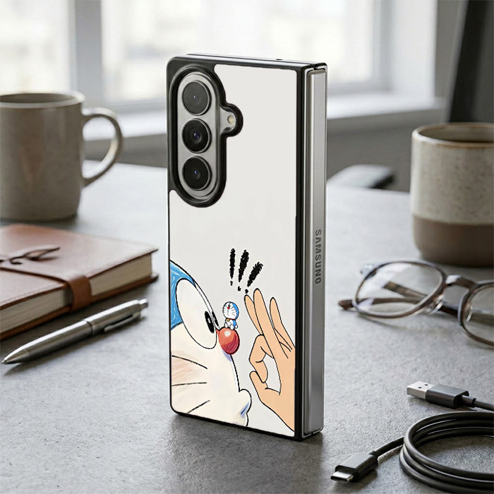 เคส เคส Samsung Z Fold 7 6 5 4 3 Doraemon Mini Fun