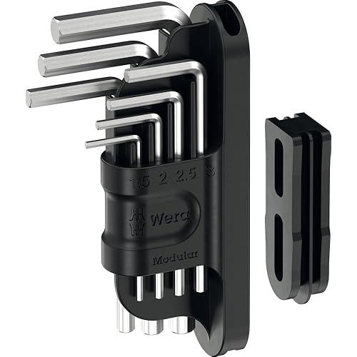 Wera Vera 05049003001 Tool-Check Modular L-shaped key Hex-Plus 1, 7 points Japan .